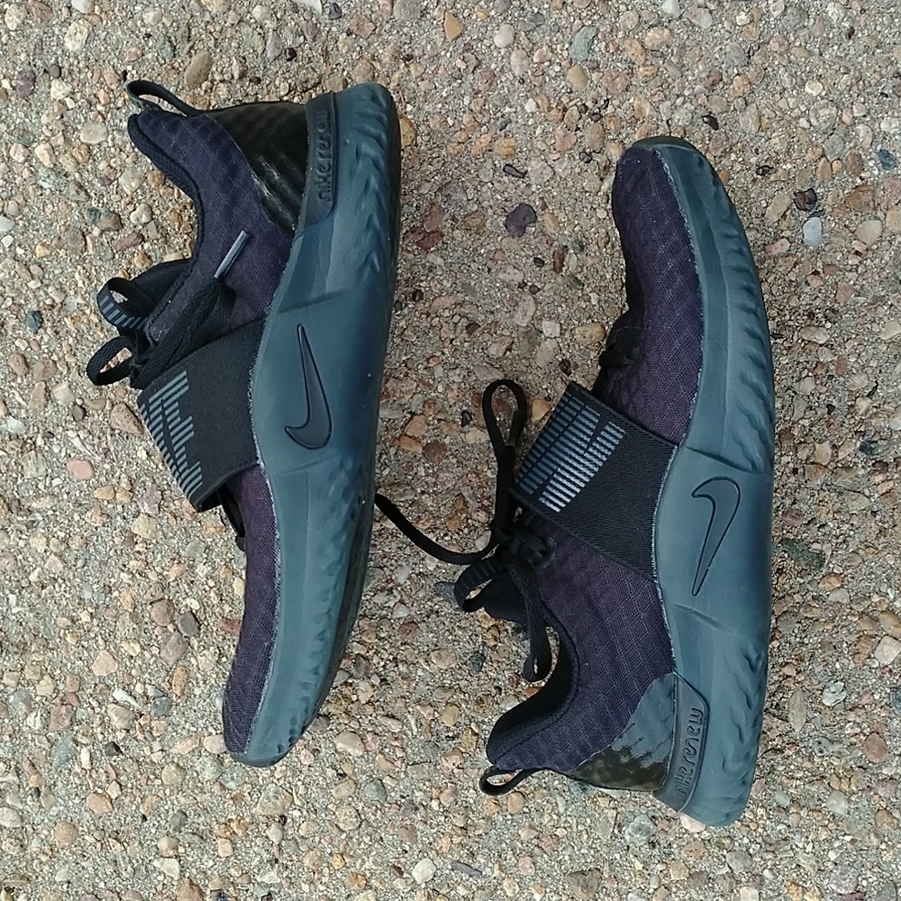 Nike renew black athletic sneakers running shoes women's 7.5 - Picture 7 of 10